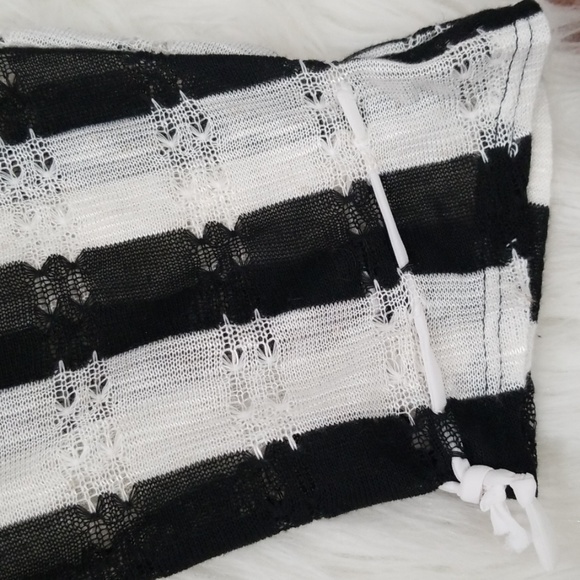 LulaRoe stripe open hi low cardigan. Size S - Picture 8 of 8